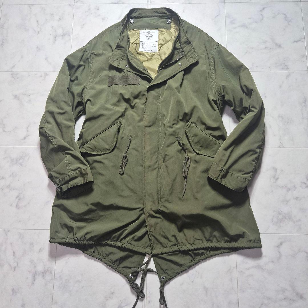 HOUSTON M-65 モッズコート フィッシュテール オリーブ M