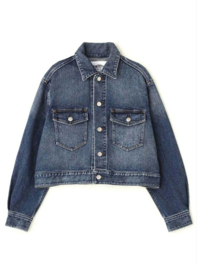 新品タグつきヘルシーデニムとヒューマンウーマンのコラボジージャン