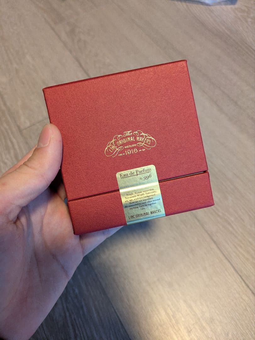 未開封LINC ORIGINAL MAKERS No.996 香水　50ml