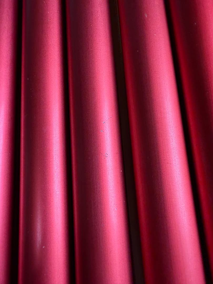 【美品】 peak スノーピーク　ウイングポールレッド280 2本セット