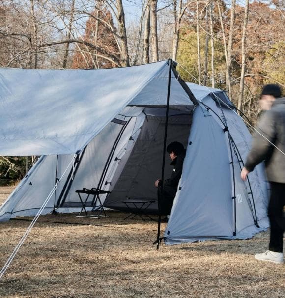 muraco ZIZ TENT SHELTER 5P グレー テント 新品未使用