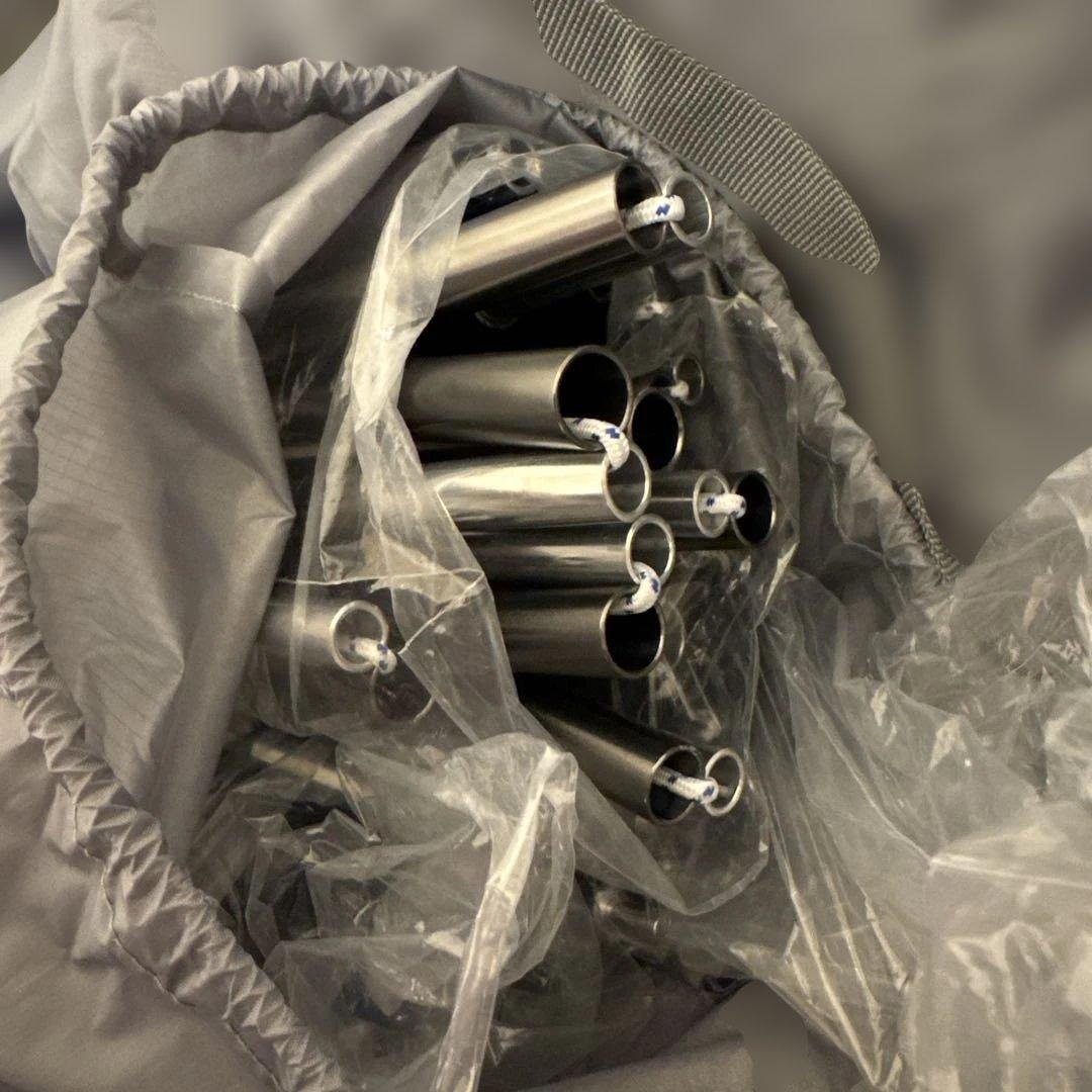 muraco ZIZ TENT SHELTER 5P グレー テント 新品未使用