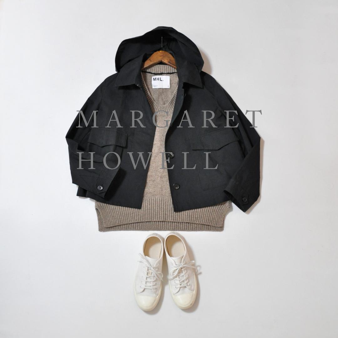 マーガレットハウエル COTTON NYLON OXFORD ショートブルゾン
