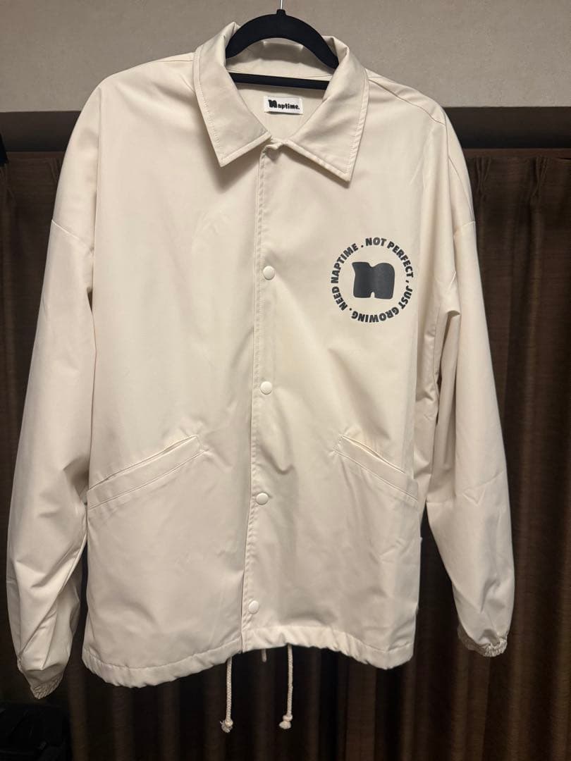 Naptime. コーチジャケット　ホワイト　美品