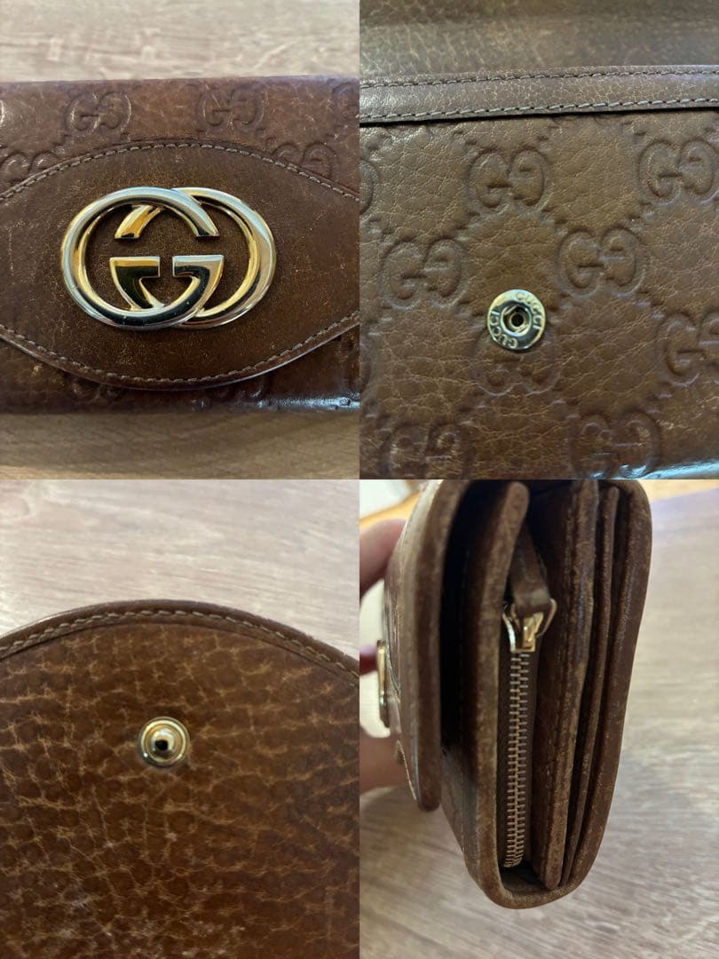 GUCCI インターロッキング　長財布