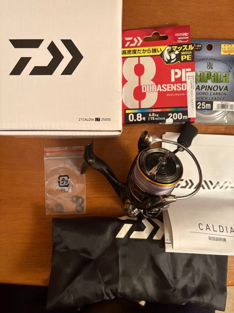 【美品】DAIWA 21 CALDIA 2500S LT リール