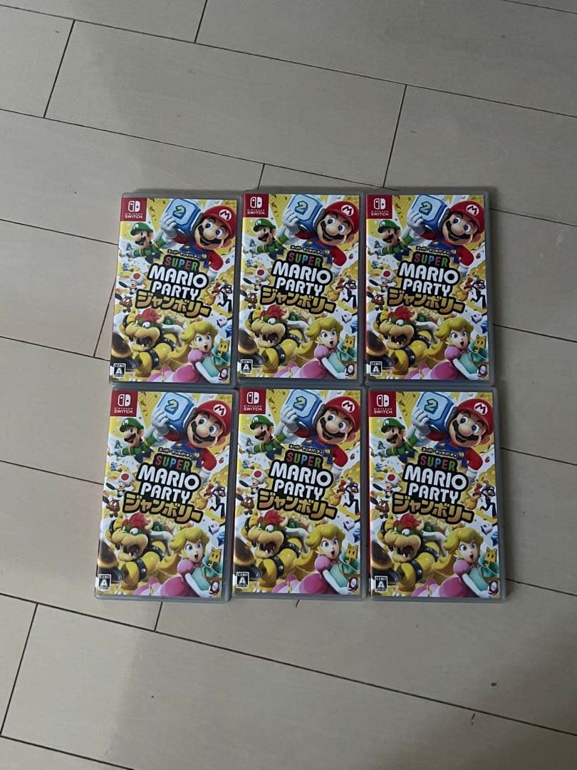 【Switch】スーパーマリオパーティ ジャンボリー（6本）