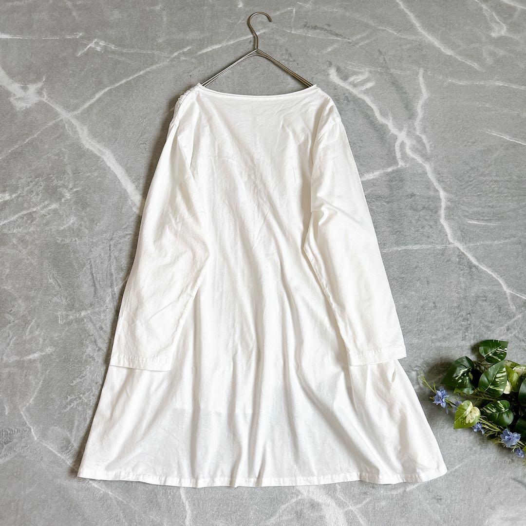 美品⁂センソユニコ⁂メフウ⁂長袖カットソー　プルオーバー　アシメ　変形 2024