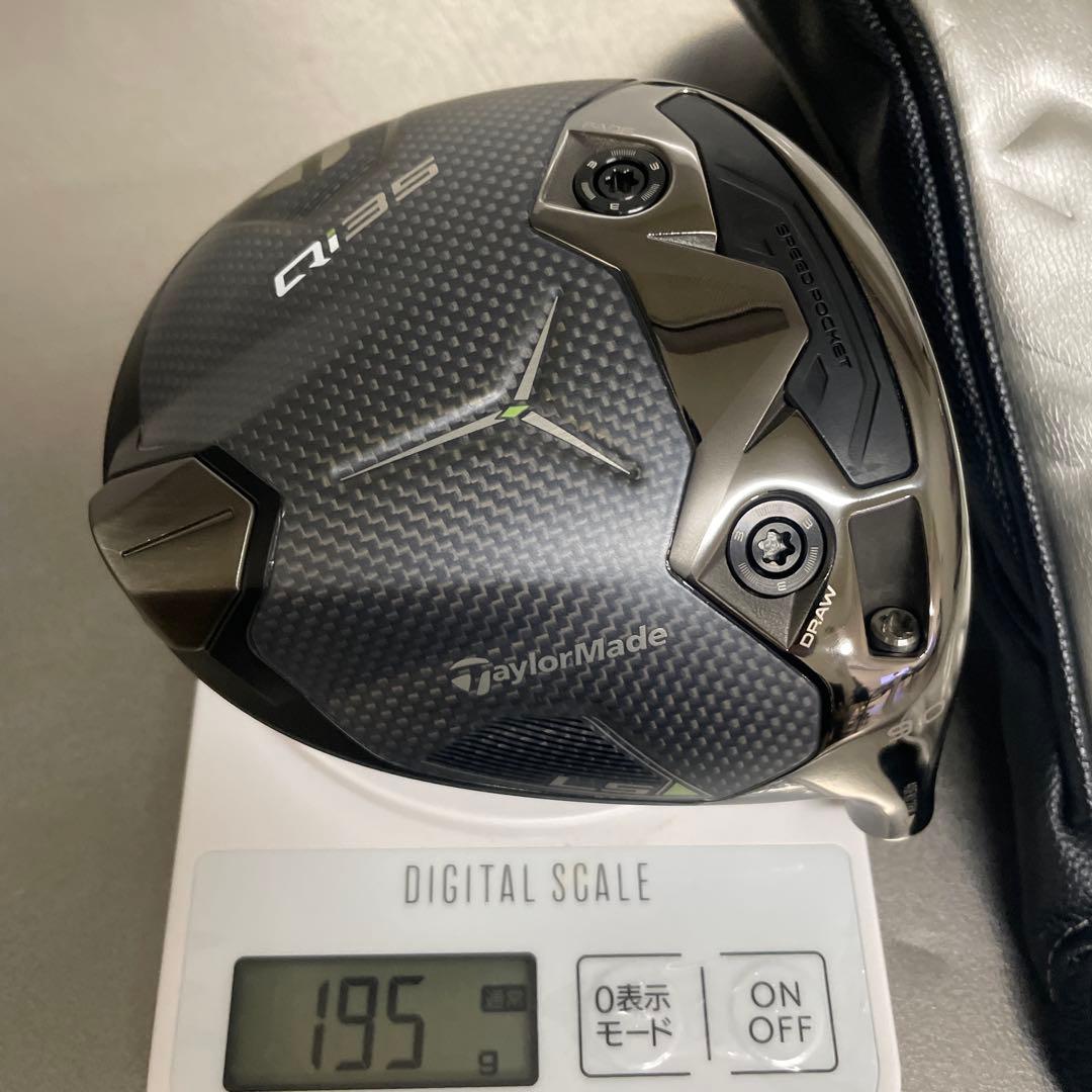 美品　テーラーメイド　Qi35 LSドライバー9.0 ヘッドのみ　ヘッドカバー付