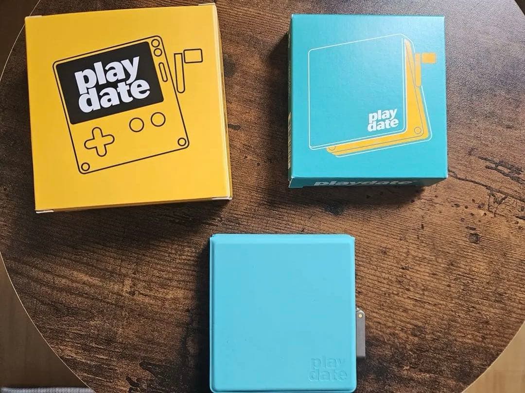 Playdate ゲーム機 カバー付き