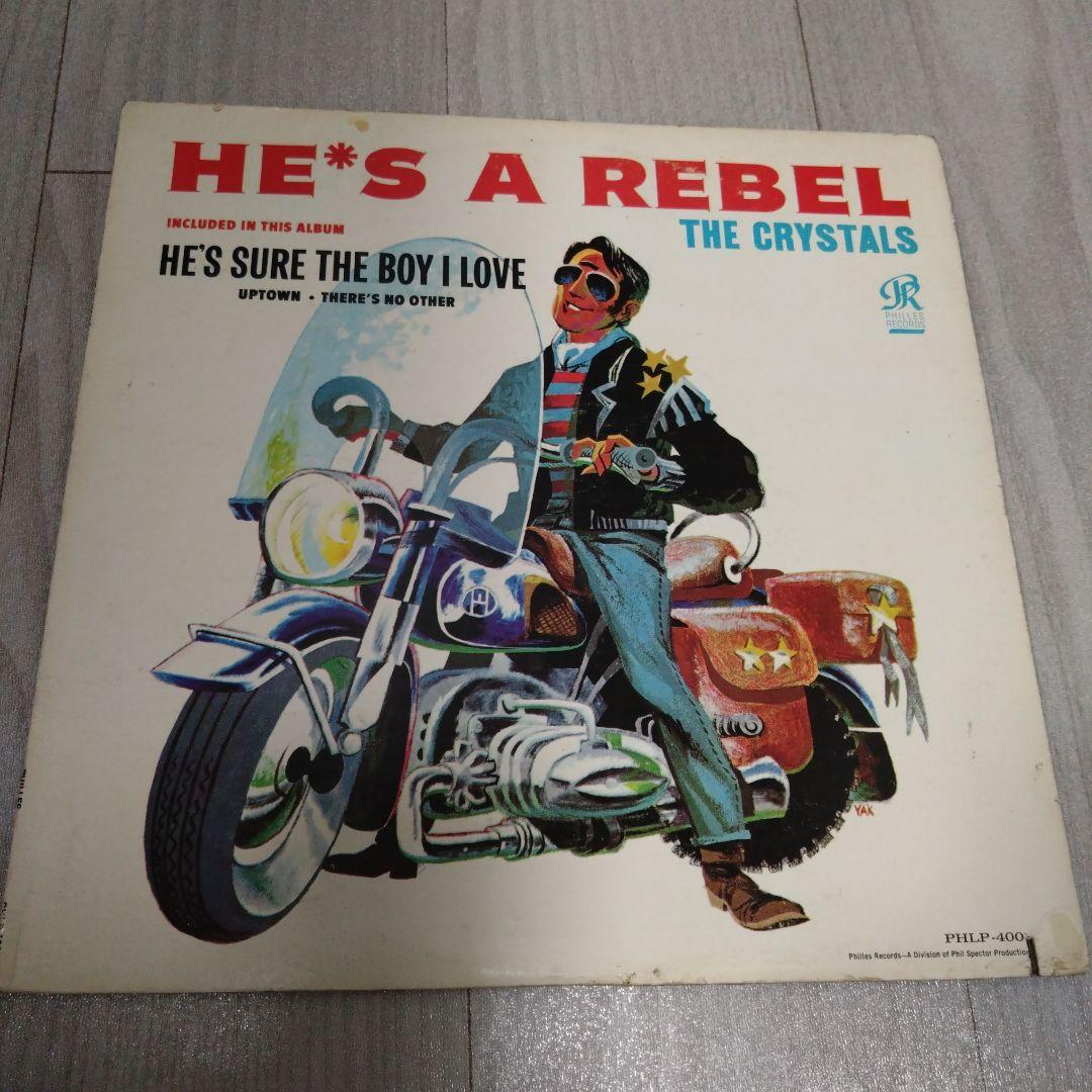HE'S A REBEL THE CRYSTALS USオリジナルレコード