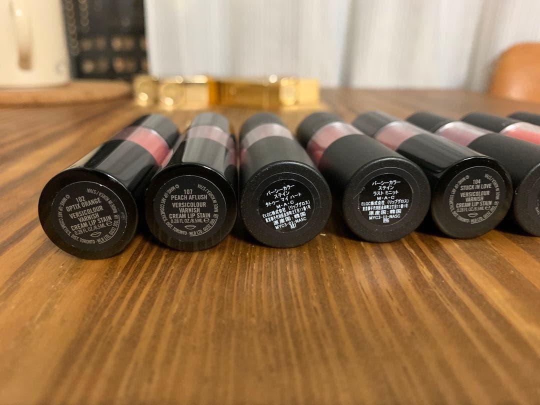 MAC パーシーカラーステイン　8本セット