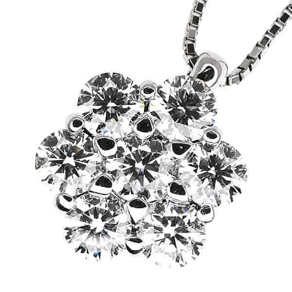 ギンザタナカ GINZA TANAKA ダイヤ ネックレス 1.21ct