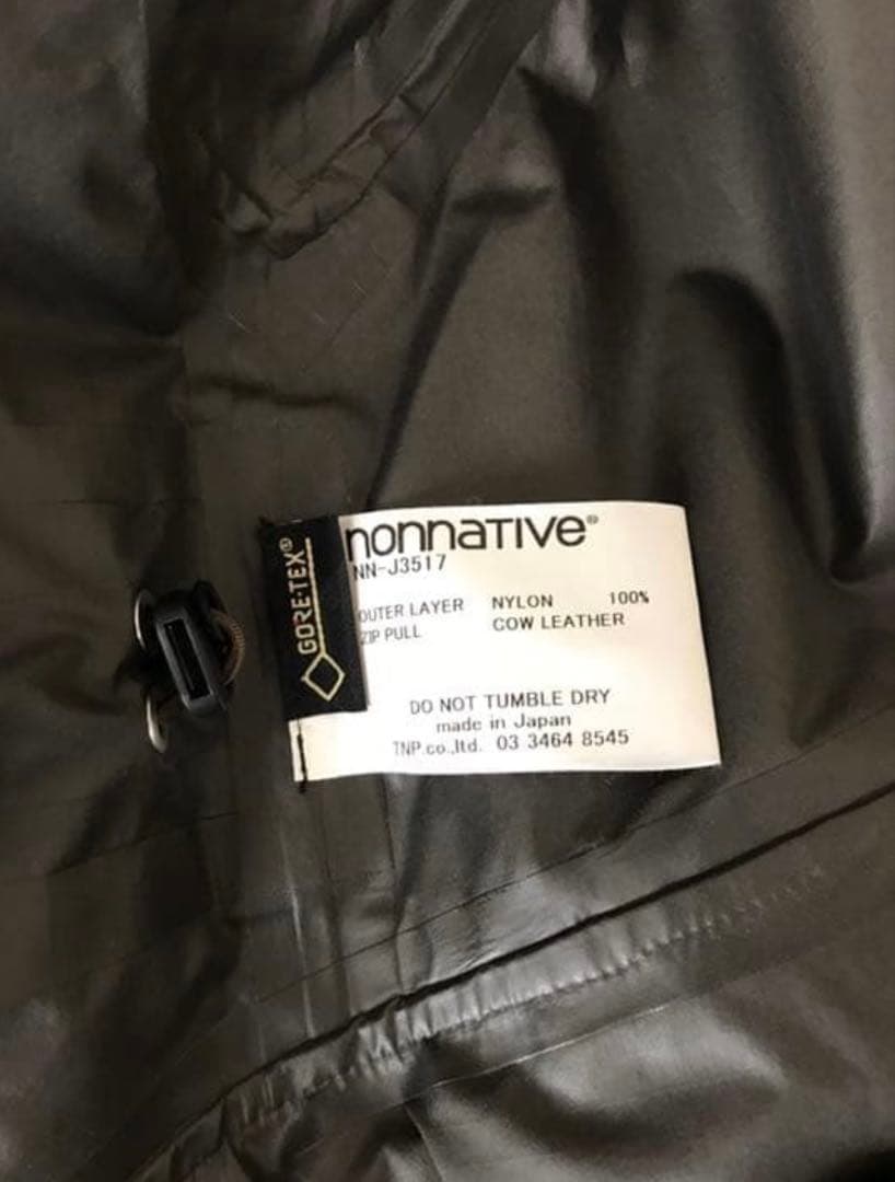 ジャケット・アウター nonnative NN-J3517