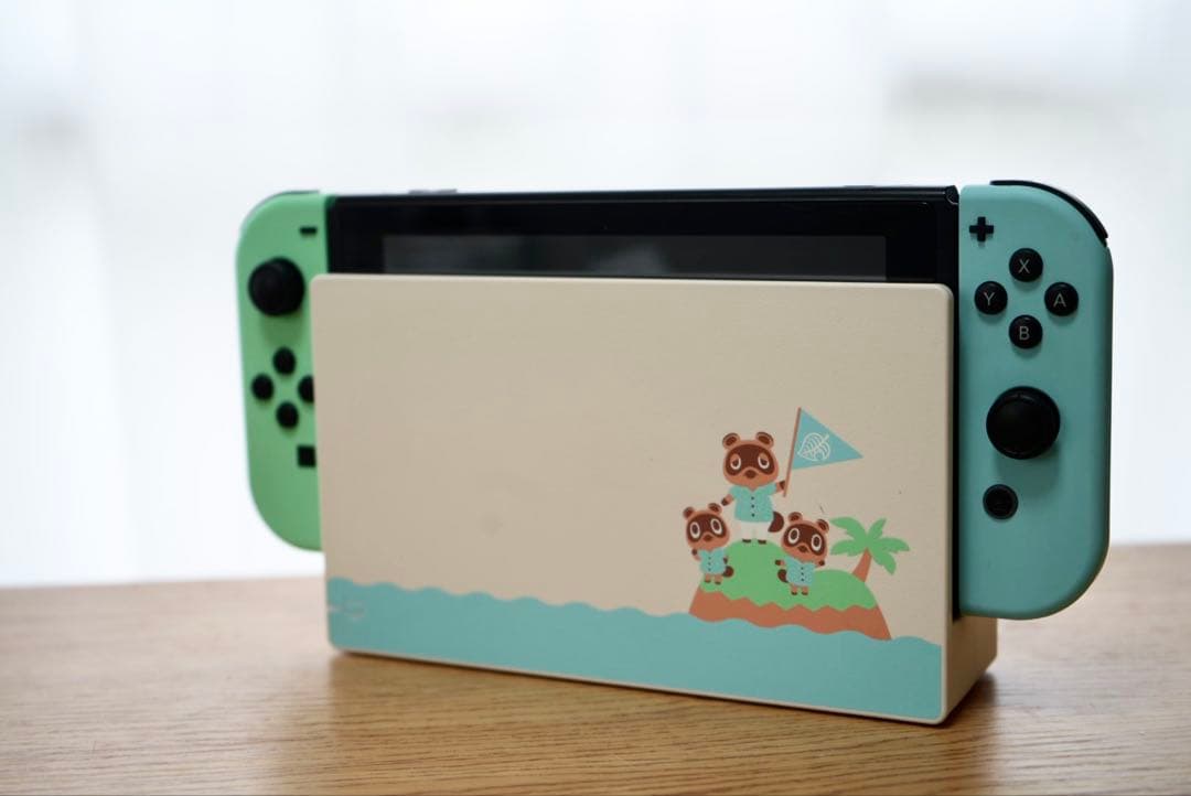 Nitendo Switch本体　あつ森エディション microSD32GB付属