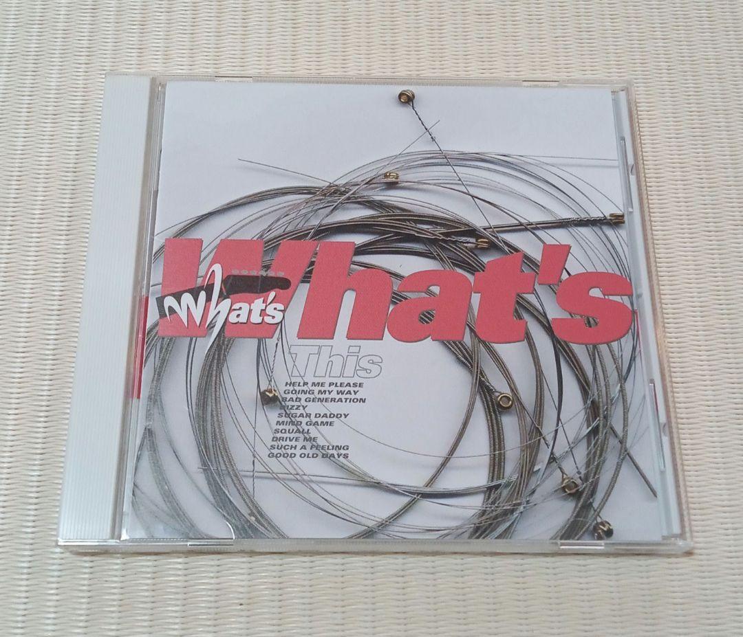 成田昭次 バンド What's アルバム「 What's This 」 帯付き