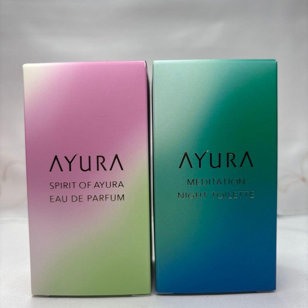 AYURA アユーラ オードパルファム ＆ メディションナイトトワレ