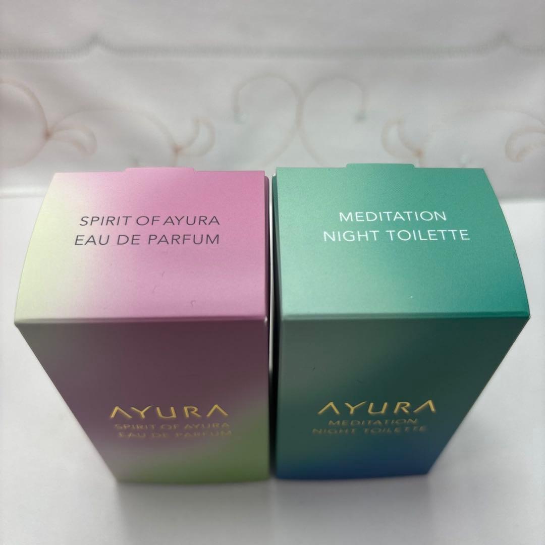 AYURA アユーラ オードパルファム ＆ メディションナイトトワレ