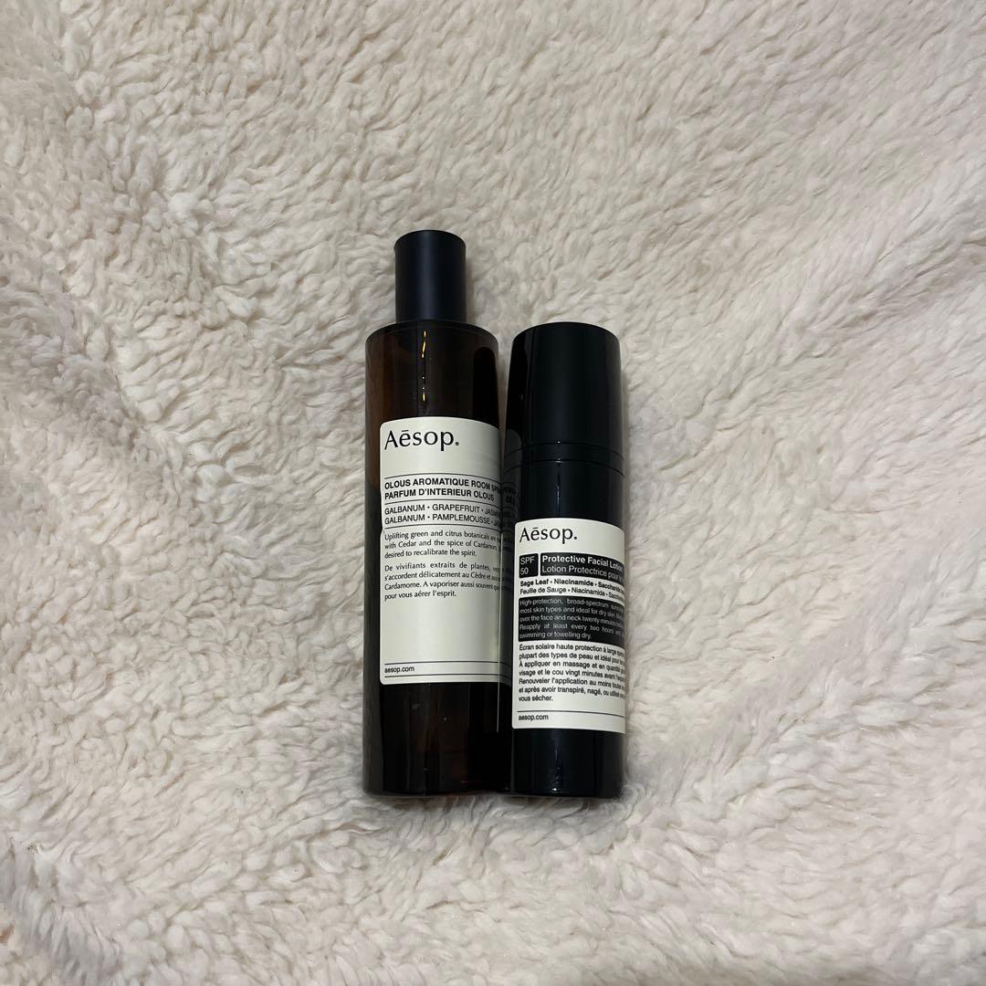 Aesop プロマティックルームスプレー & ファイナルローション SPF50