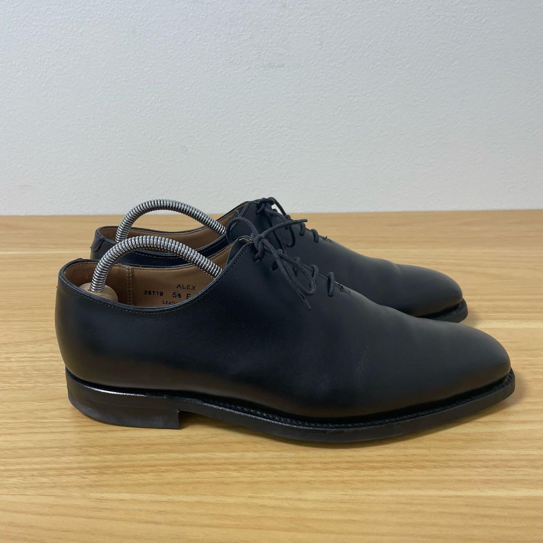 クロケットアンドジョーンズ　ALEX ドレスシューズ　革靴　ブラック 5.5