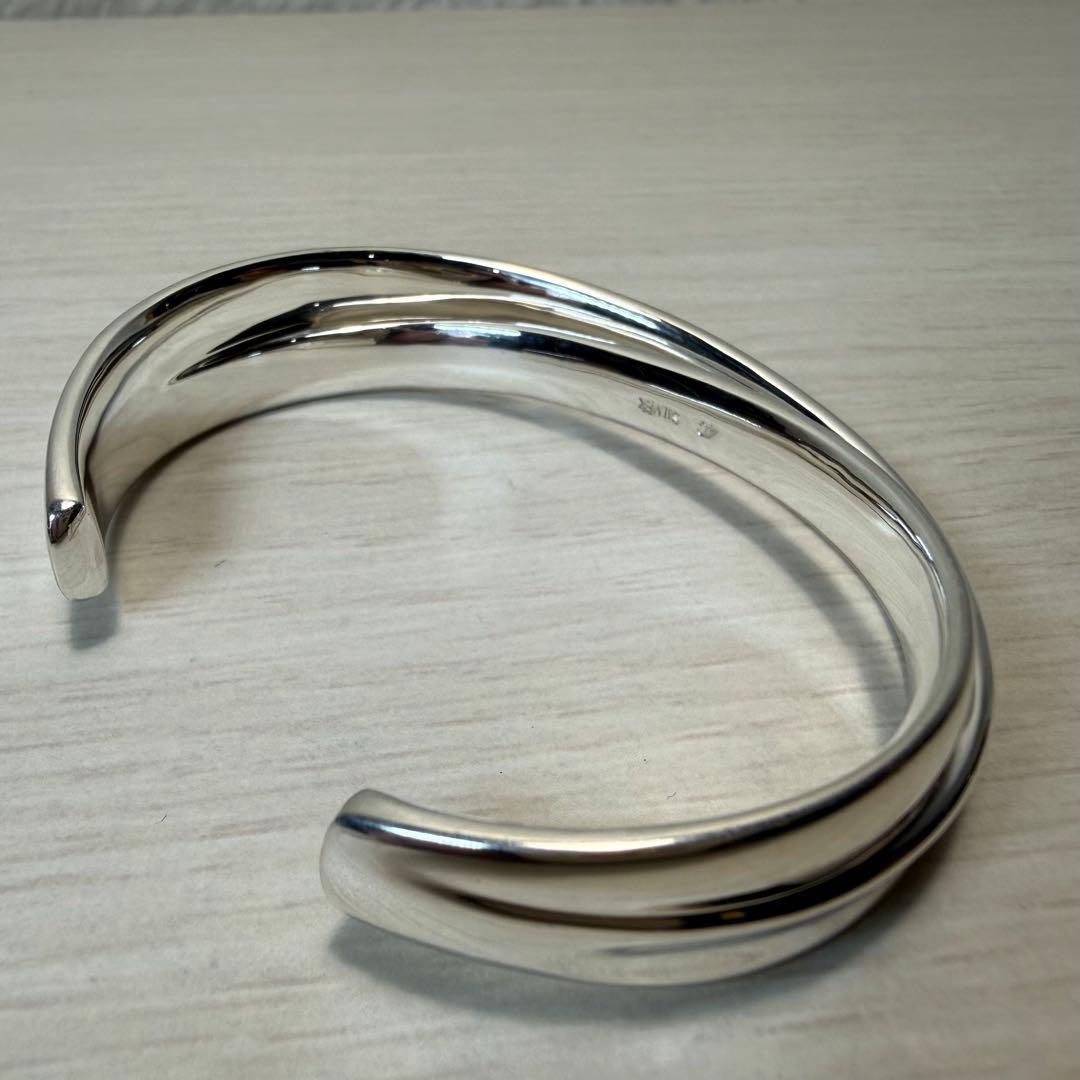 4℃ ヨンドシー シルバー ブレスレット バングル