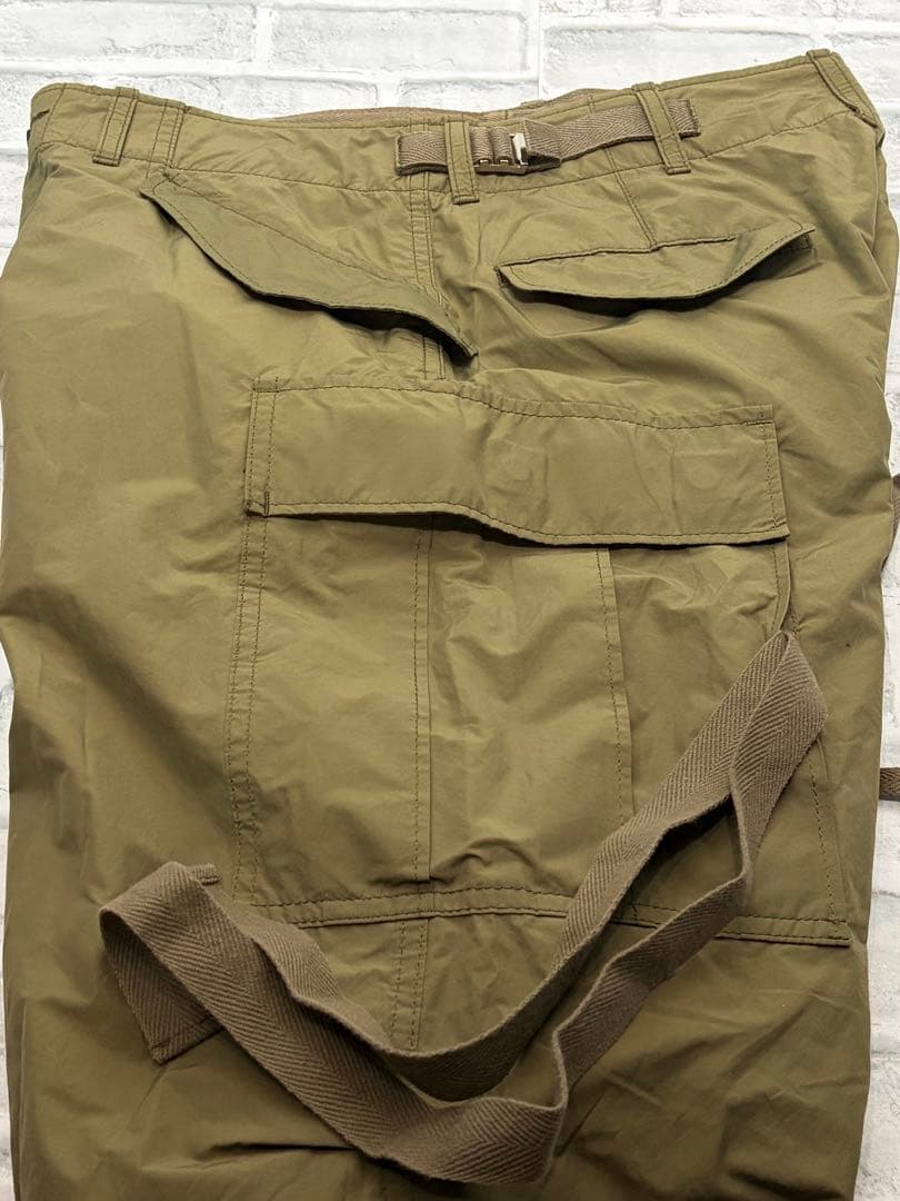 sacai サカイ　Belted Military Cargo Pants