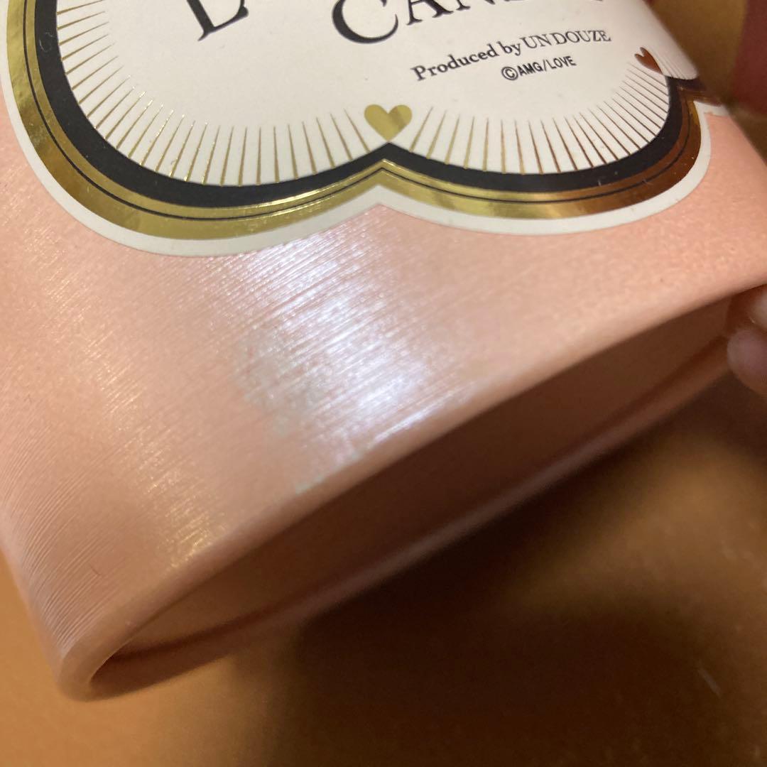 LOVE LUXURY CANDLE - ピンク