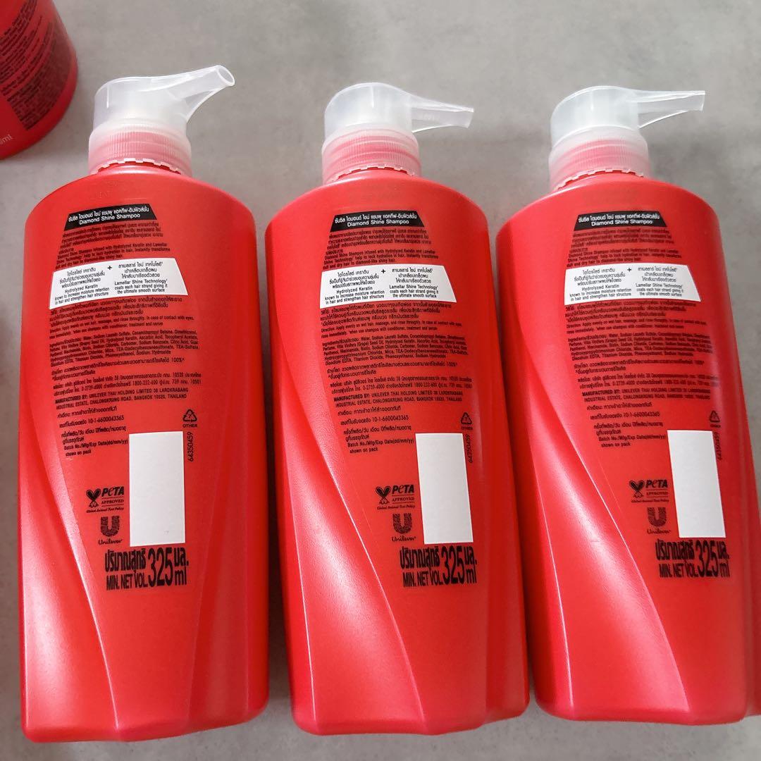 Sunsilk シャンプー　コンディショナー　トリートメントパック　セット