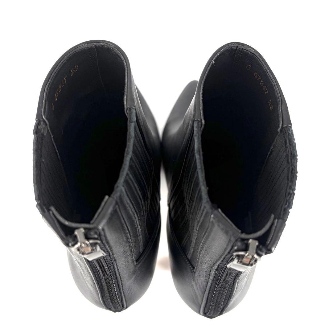 MIE✨様　【未使用】ダイアナ　ショートブーツ　ポインテッドトゥ　23cm