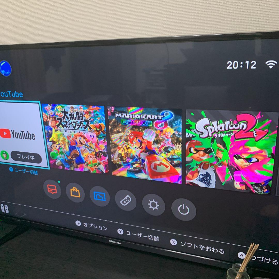 switch本体　スマブラ付き