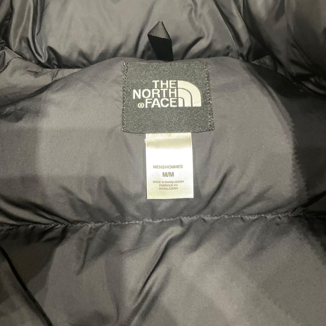 s*1様 NORTH ノースフェイス ヌプシ　ダウンベスト　センターロゴ　Mサイ