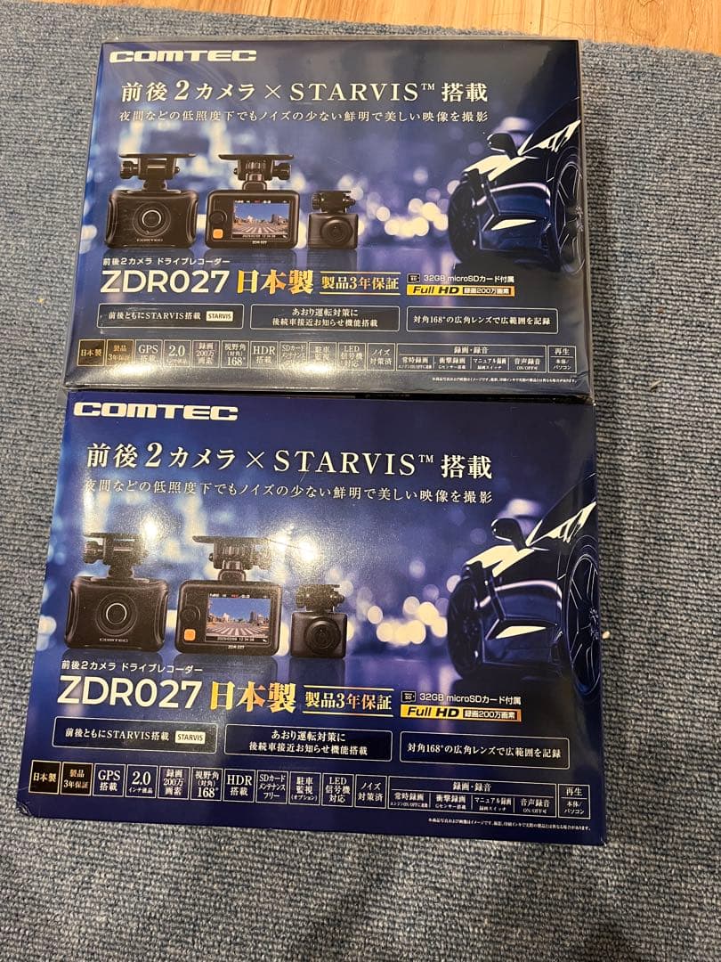 コムテック　ドラレコZDR027