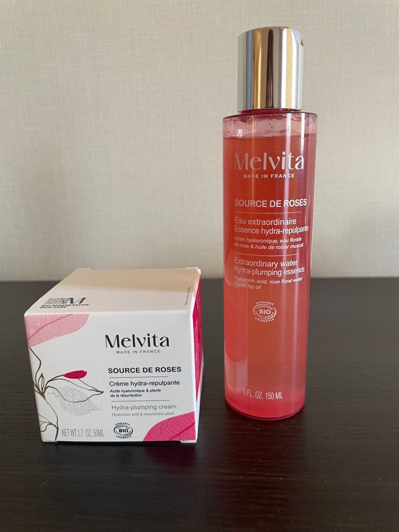 ソルスデローズエッセンスローションとアルガンビオアクティブクリーム