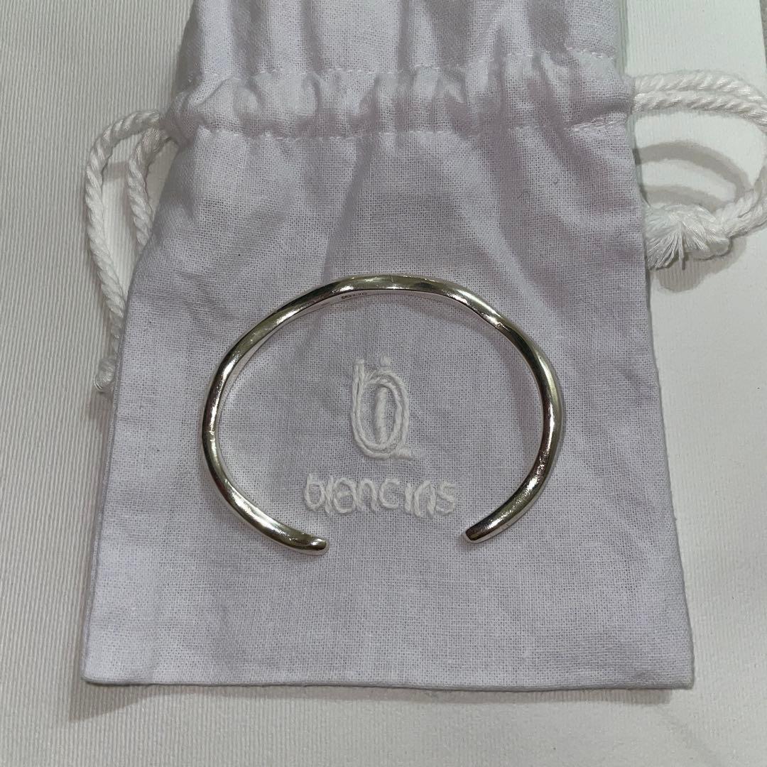 blanc iris ETOILE BRACELET シルバー　バングル