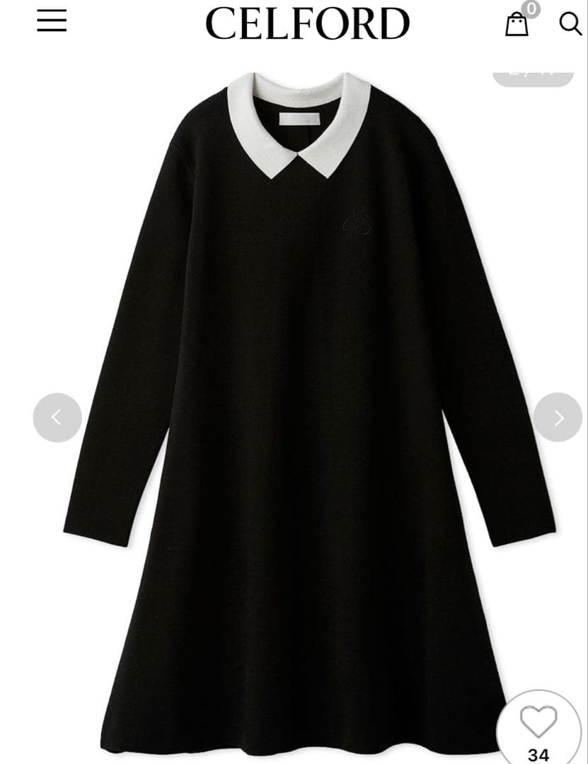 ♡CELFORD今期完売ワンピース♡