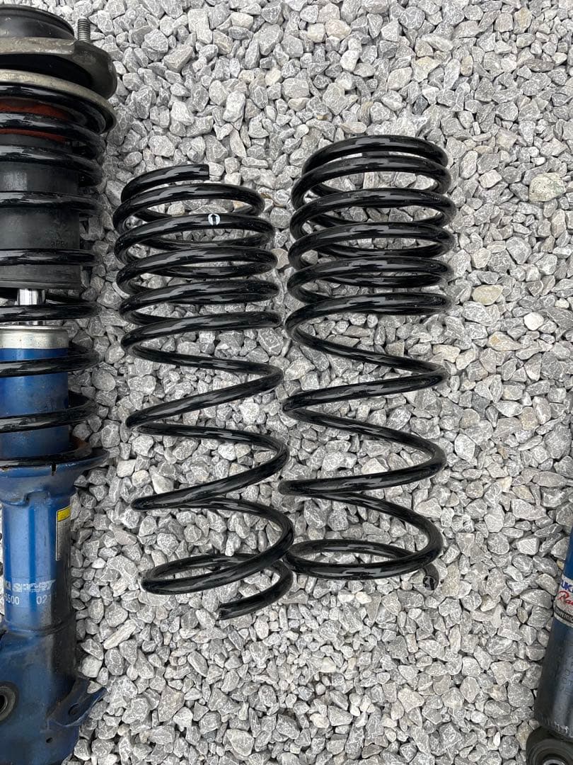 ha 22スズキスポーツサスペンション 4本ローダウンサスほぼ新品スプリング付き
