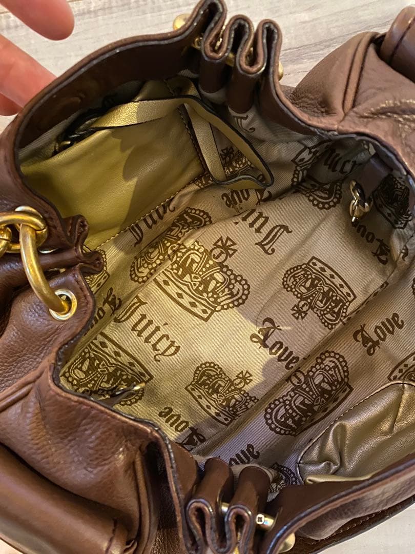 juicy coture 本革　バッグ