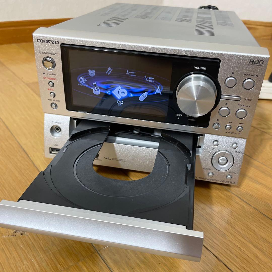 ONKYO CD/HDDチューナーアンプシステム BR-NX10A(S