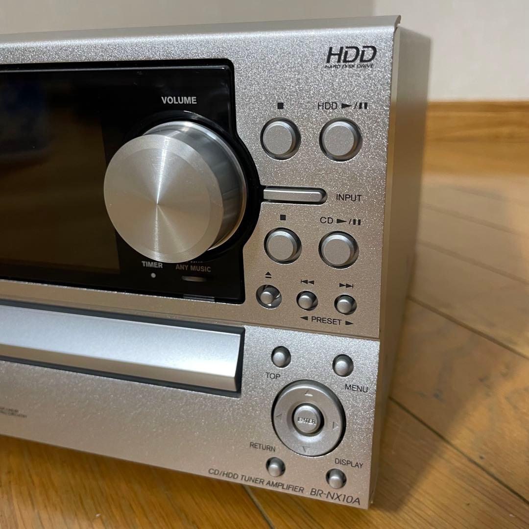 ONKYO CD/HDDチューナーアンプシステム BR-NX10A(S