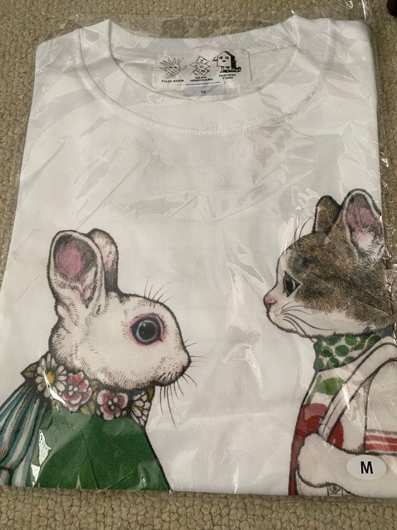 新品未開封 ヒグチユウコ Tシャツ 将棋会館クラウドファンディング Mサイズ