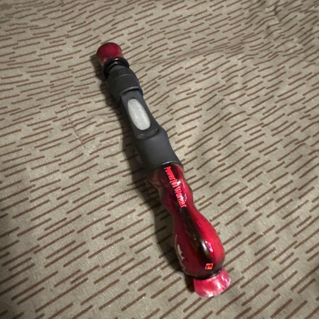 パワフルワーカーグリップ TYPE1 赤黒 ベイト カスタム