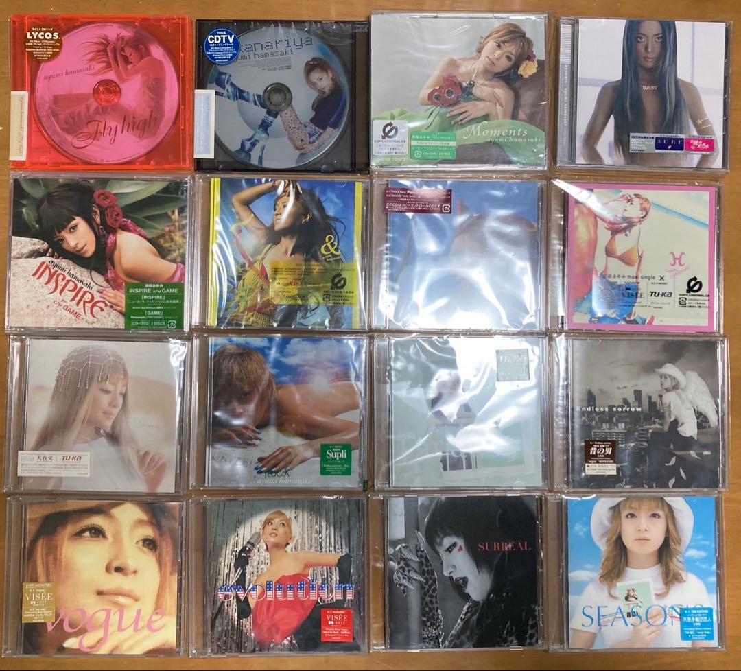 浜崎あゆみ シングル・アルバムセット売り