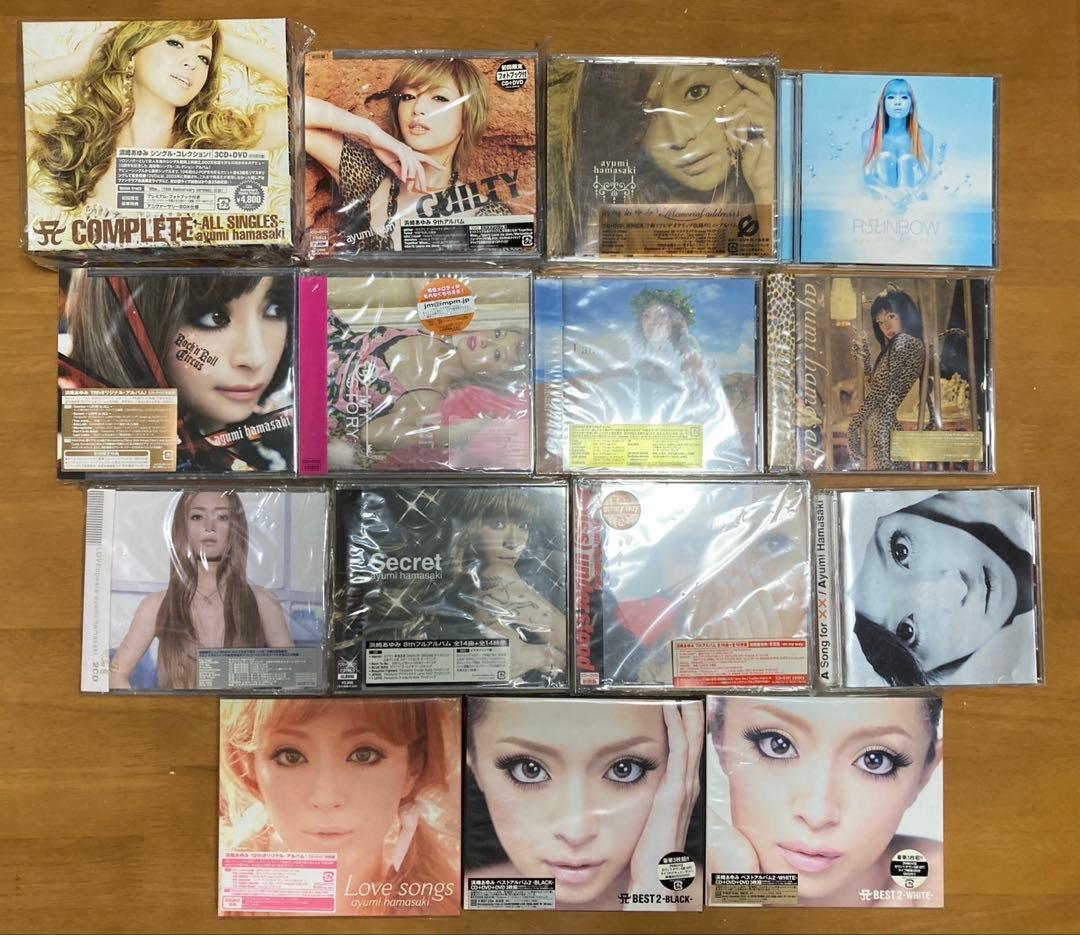 浜崎あゆみ シングル・アルバムセット売り