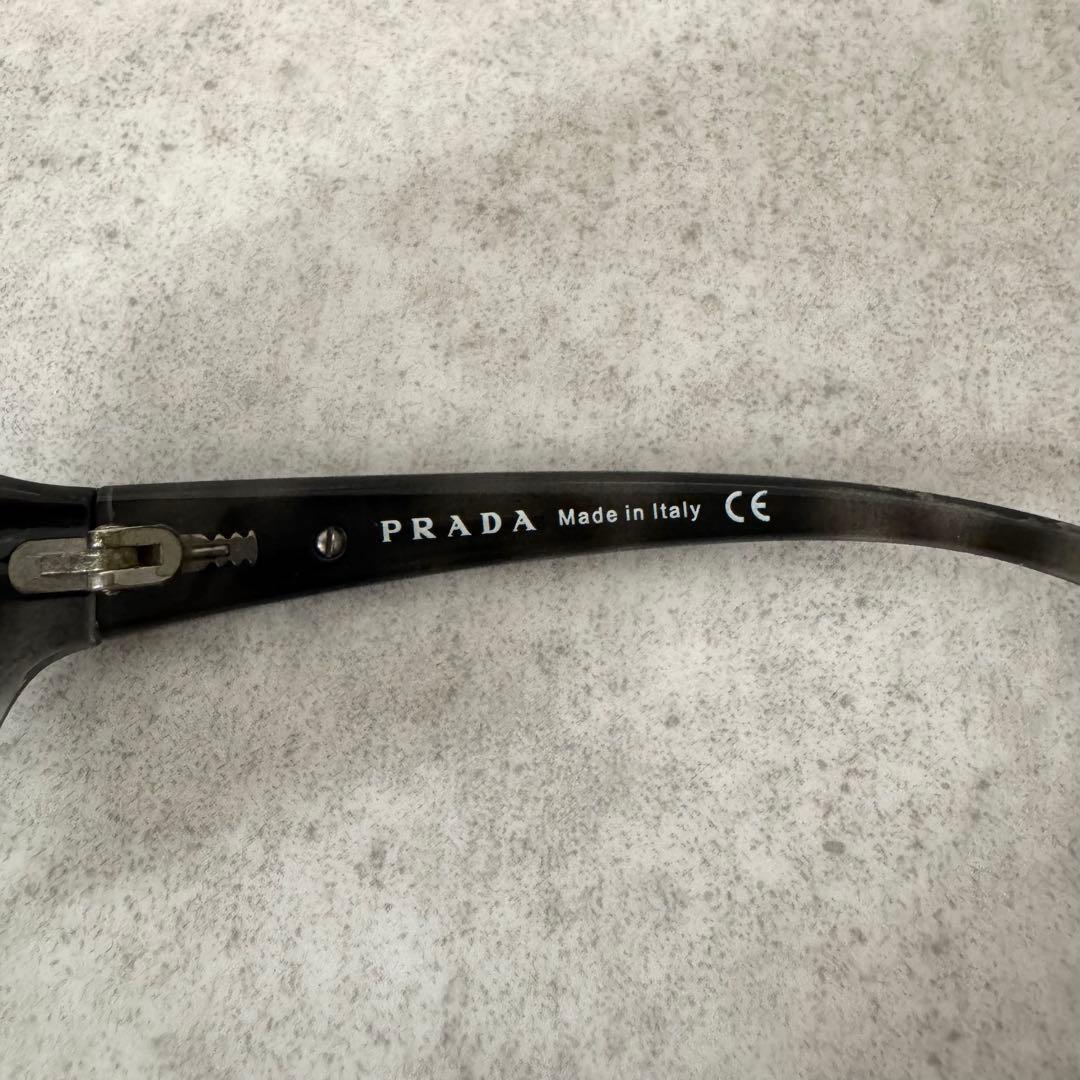 プラダ　サングラス　グレー　べっこう柄　黒　ガクト着用　箱付　SPR14G