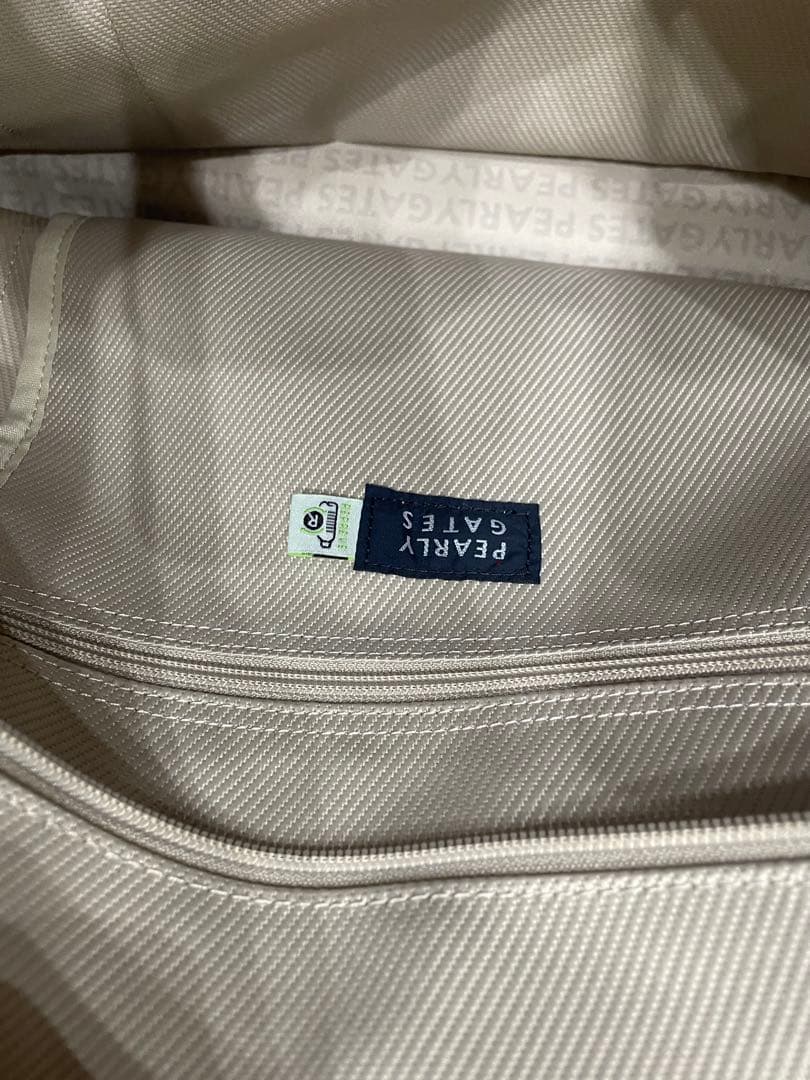 PEARLY GATES トートバッグ ベージュ