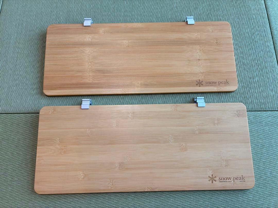 スノーピーク　スライドトップロングハーフ竹　2枚セット