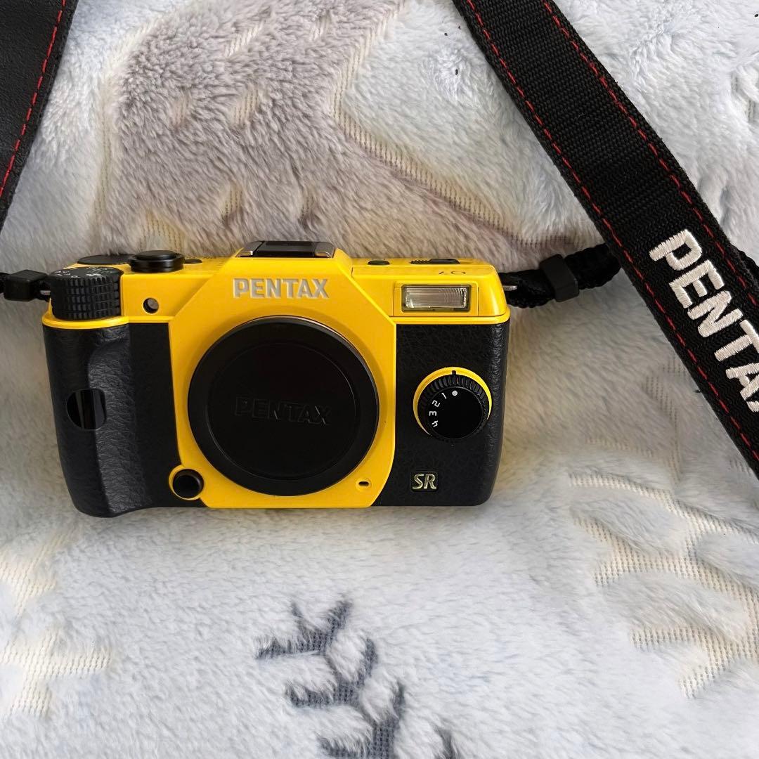【即購入OK】PENTAX　Q７　ダブルレンズキット　イエロー【完全動作保証】