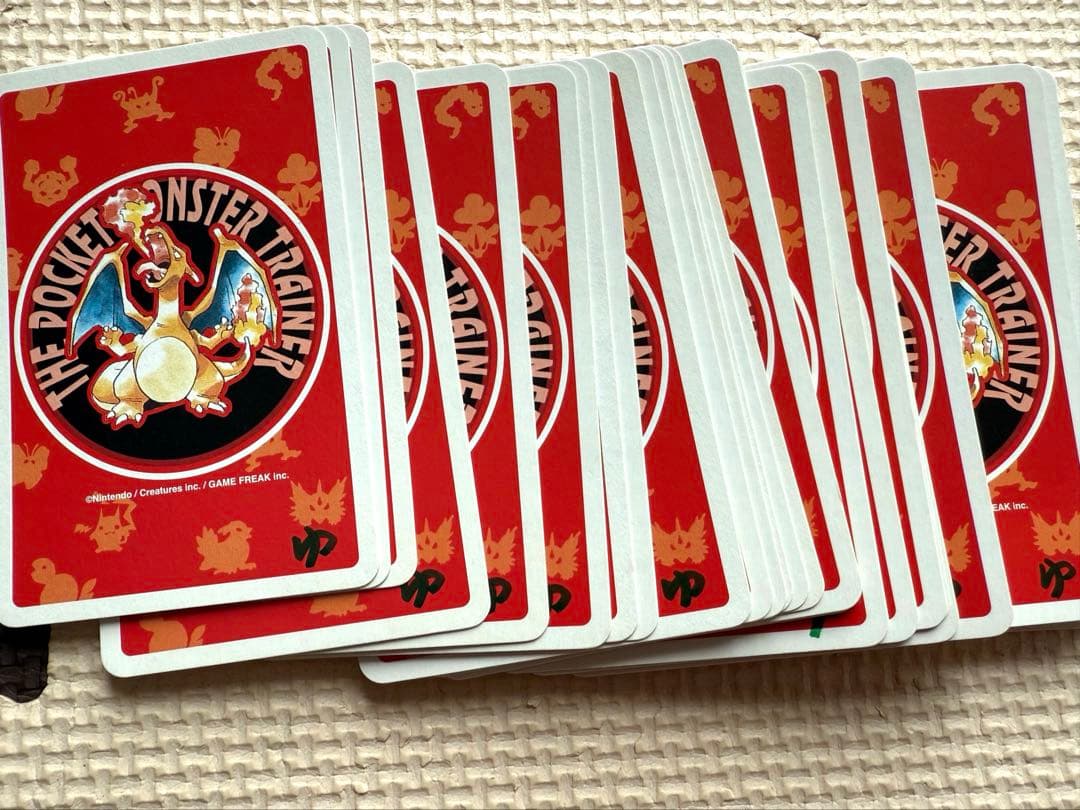 ポケットモンスター　初代ポケモン　トランプ　赤 レッド 緑 グリーン