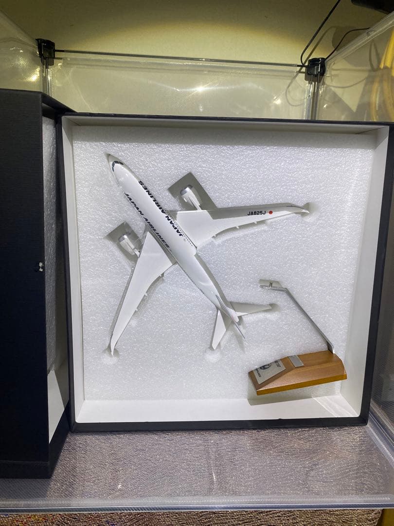 JAL ボーイング　B787 アメリカンエクスプレスプラチナカード発行記念　模型