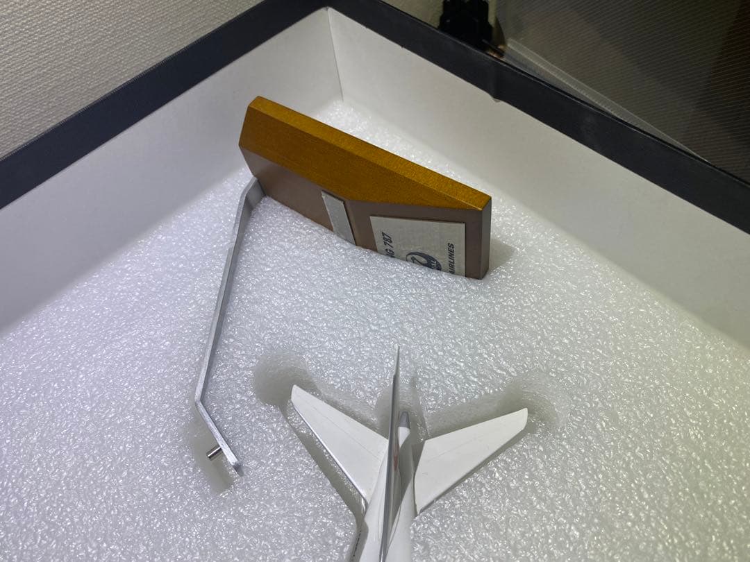 JAL ボーイング　B787 アメリカンエクスプレスプラチナカード発行記念　模型